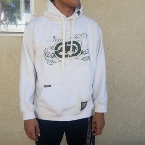 Ecko Unltd cream hoodie